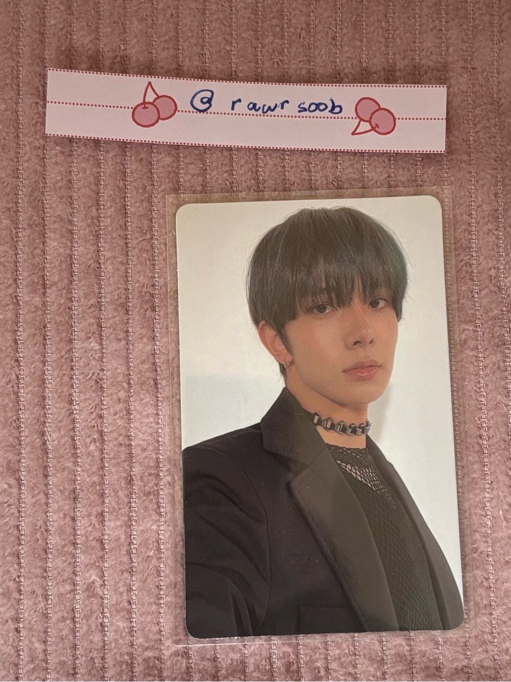 official enhypen heeseung photocard